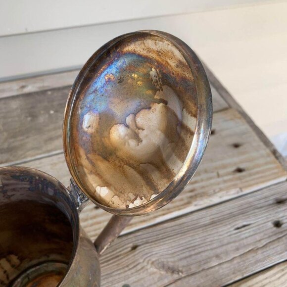 Paul Revere Reproduction Pineapple Top Teapot Silver - Picture 4 of 9